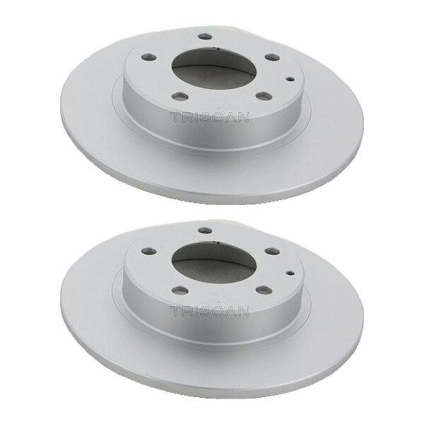 2 Bremsscheiben voll Ø 260 mm TRISCAN Bremsen-Expertise für u.a. MAZDA 626