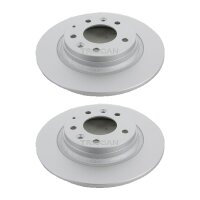 2 Brake Discs full Ø 280 mm TRISCAN...