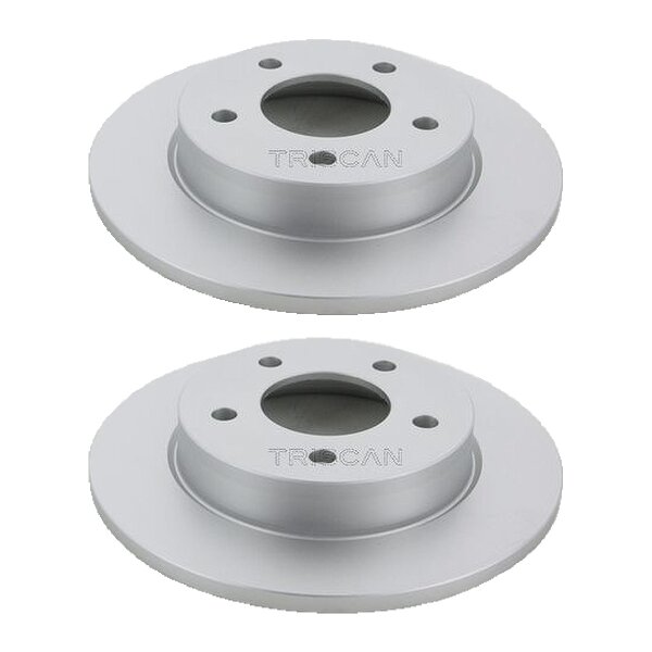 2 Bremsscheiben voll Ø 265 mm TRISCAN Bremsen-Expertise für u.a. MAZDA 3