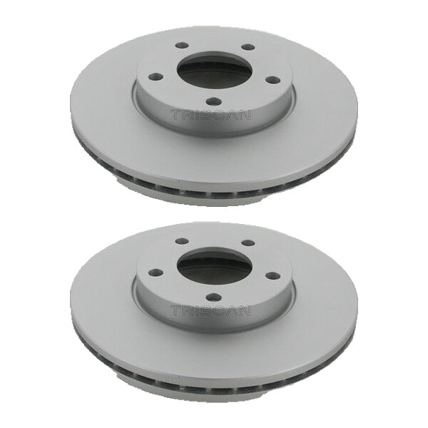 2 Bremsscheiben belüftet Ø 278 mm TRISCAN Bremsen-Expertise für u.a. MAZDA 3
