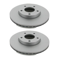 2 Bremsscheiben belüftet Ø 278 mm TRISCAN...