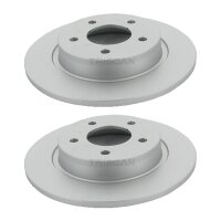 2 Brake Discs full Ø 280 mm TRISCAN...