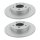 2 Brake Discs full Ø 280 mm TRISCAN Brake-Expertise for e.g. MAZDA 3