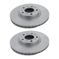 2 Brake Discs vented Ø 300 mm TRISCAN...