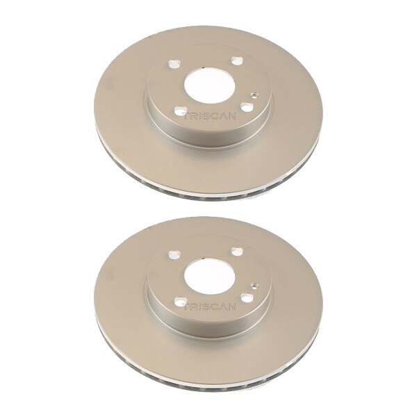 2 Bremsscheiben belüftet Ø 255 mm TRISCAN passend für u.a. MAZDA MX-5