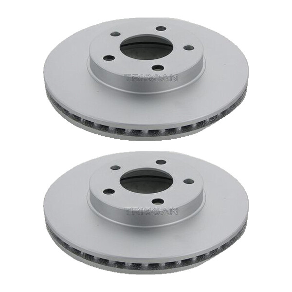 2 Bremsscheiben belüftet Ø 278 mm TRISCAN für u.a. FORD MAVERICK
