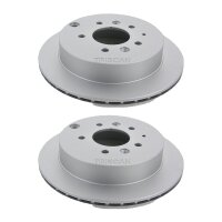 2 Brake Discs vented Ø 286 mm TRISCAN...