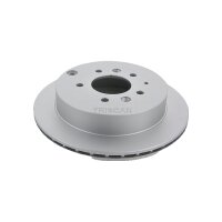 2 Brake Discs vented Ø 286 mm TRISCAN...