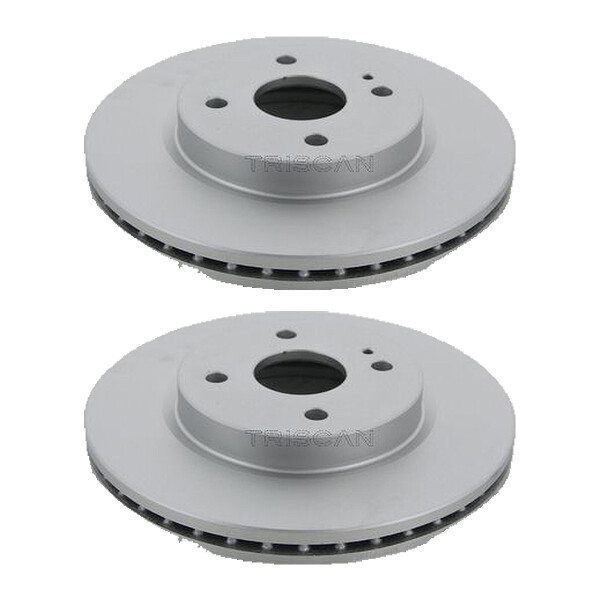 2 Bremsscheiben belüftet Ø 258 mm TRISCAN Bremsen-Expertise für MAZDA 2