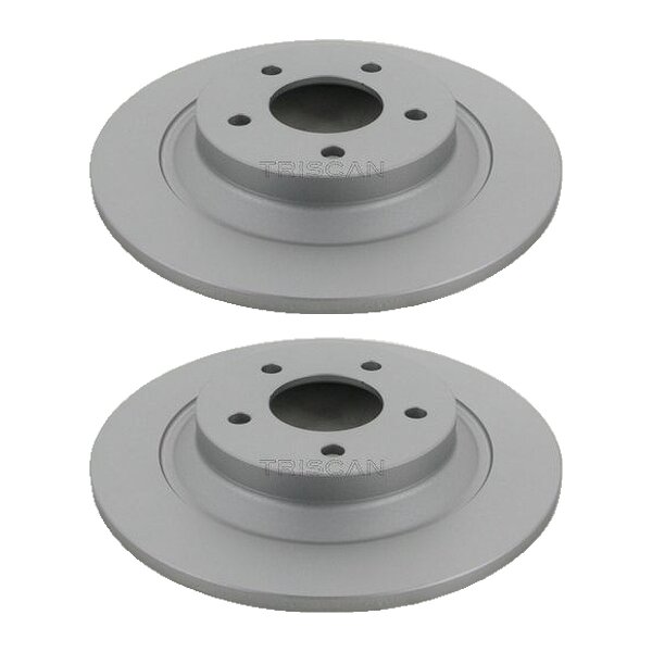 2 Bremsscheiben voll Ø 302 mm TRISCAN Bremsen-Expertise für MAZDA 5