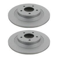 2 Bremsscheiben voll Ø 302 mm TRISCAN...