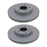 2 Brake Discs vented Ø 299 mm TRISCAN...