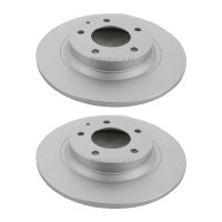 2 Bremsscheiben voll Ø 280 mm TRISCAN...