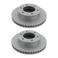 2 Brake Discs vented Ø 288 mm TRISCAN for e.g....