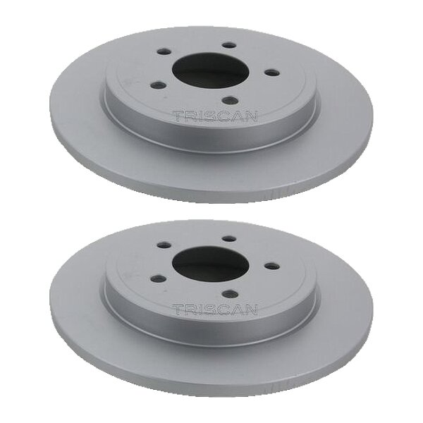 2 Bremsscheiben voll Ø 302 mm TRISCAN Bremsen-Expertise für MAZDA TRIBUTE