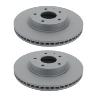 2 Brake Discs vented Ø 295 mm TRISCAN suitable for...