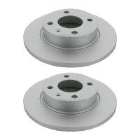 2 Bremsscheiben voll Ø 236 mm TRISCAN passend...