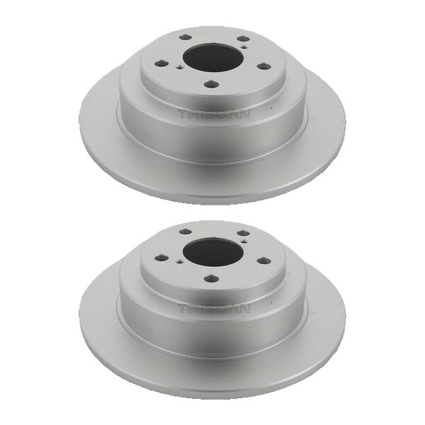 2 Bremsscheiben voll Ø 265,5 mm TRISCAN für u.a. SUBARU FORESTER