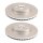 2 Brake Discs vented Ø 316 mm TRISCAN for e.g. SUBARU OUTBACK