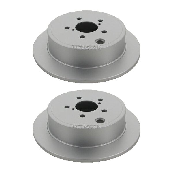 2 Bremsscheiben voll Ø 286 mm TRISCAN passend für u.a. SUBARU LEGACY
