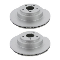 2 Brake Discs vented Ø 290 mm TRISCAN for SUBARU...
