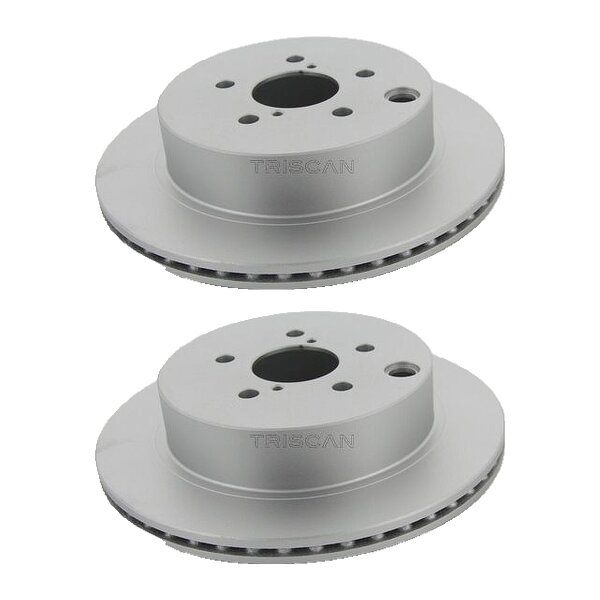 2 Bremsscheiben belüftet Ø 278 mm TRISCAN passend für SUBARU FORESTER