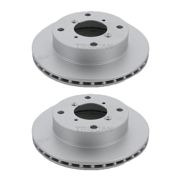 2 Bremsscheiben belüftet Ø 231 mm TRISCAN für u.a. SUZUKI SWIFT