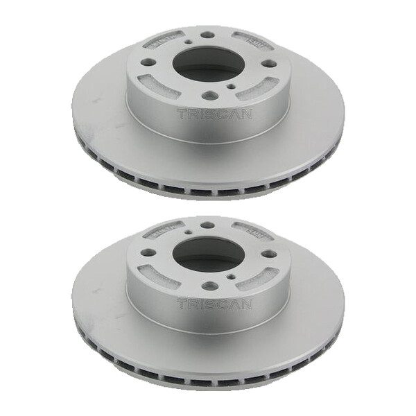 2 Bremsscheiben belüftet Ø 231 mm TRISCAN für u.a. SUZUKI WAGON