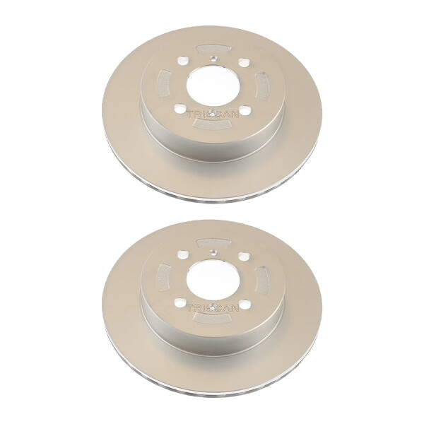2 Bremsscheiben belüftet Ø 257 mm TRISCAN Bremsen-Expertise für SUZUKI IGNIS