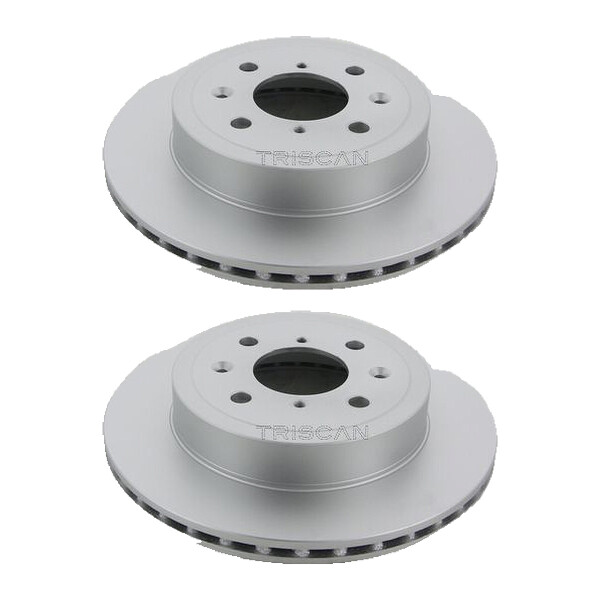 2 Bremsscheiben belüftet Ø 253 mm TRISCAN für u.a. SUZUKI WAGON