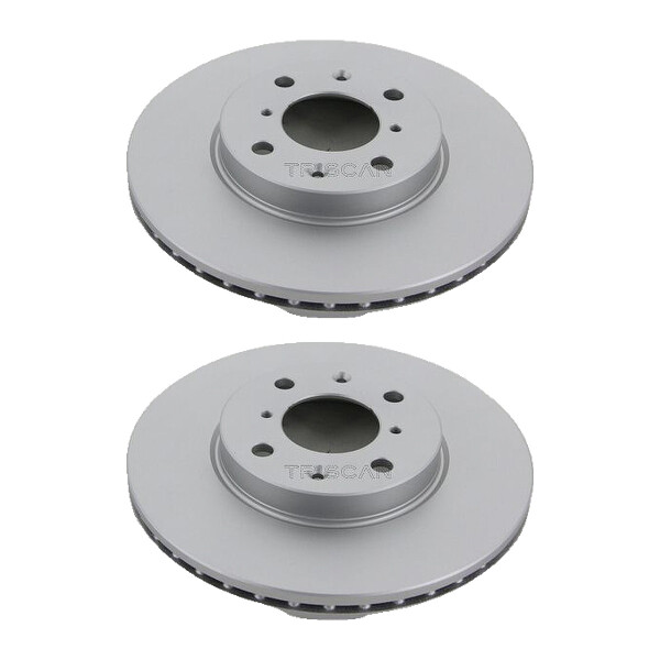 2 Bremsscheiben belüftet Ø 252 mm TRISCAN für u.a. SUZUKI SWIFT