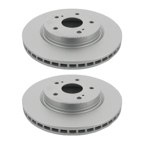 2 Brake Discs vented Ø 295 mm TRISCAN Brake-Expertise for SUZUKI GRAND