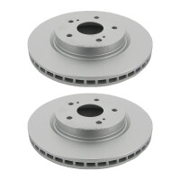 2 Brake Discs vented Ø 295 mm TRISCAN...
