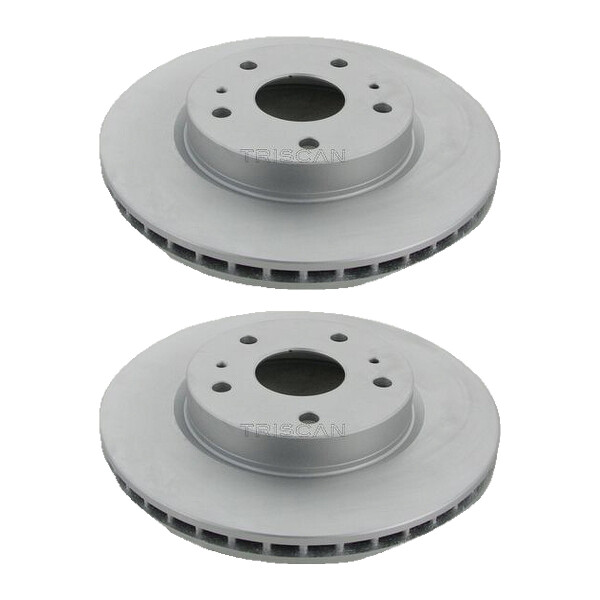 2 Bremsscheiben belüftet Ø 280 mm TRISCAN passend für u.a. SUZUKI SX4