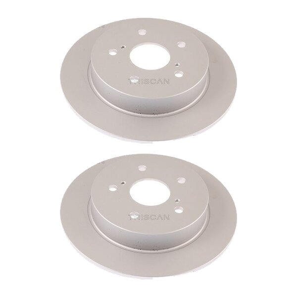 2 Bremsscheiben voll Ø 278 mm TRISCAN Bremsen-Expertise für u.a. SUZUKI SX4