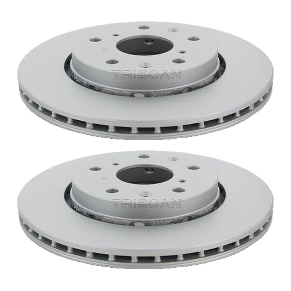 2 Bremsscheiben belüftet Ø 276 mm TRISCAN Bremsen-Expertise für SUZUKI SWIFT