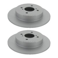 2 Bremsscheiben voll Ø 258 mm TRISCAN Bremsen-Expertise für SUZUKI IGNIS