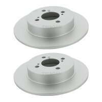 2 Brake Discs full Ø 259 mm TRISCAN...
