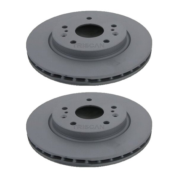2 Bremsscheiben belüftet Ø 272 mm TRISCAN Bremsen-Expertise für SUZUKI SWIFT