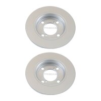 2 Bremsscheiben voll Ø 228 mm TRISCAN Bremsen-Expertise für u.a. SUZUKI SWIFT