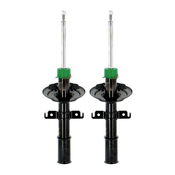 Shock Absorber set front axle gas pressure strut KYB for e.g. RENAULT CAPTUR