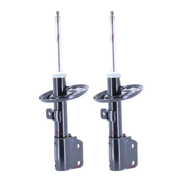 Shock Absorber set front axle gas pressure strut KYB for PEUGEOT PARTNER