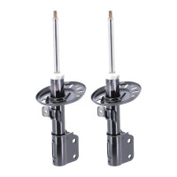 Shock Absorber set front axle gas pressure strut KYB for...