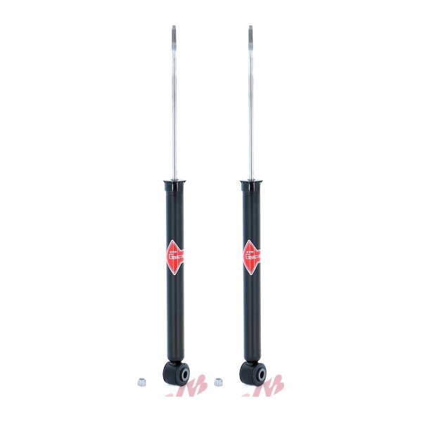 Shock Absorber set rear gas pressure telescopic KYB for e.g. RENAULT CLIO