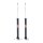 Shock Absorber set rear gas pressure telescopic KYB for e.g. RENAULT CLIO