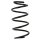 Suspension spring set front axle coil spring KYB IAM-Expertise for OPEL ADAM