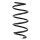 Suspension spring set front axle coil spring KYB IAM-Expertise for OPEL ADAM