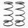 Fahrwerksfedern-Set Vorderachse Schraubenfeder Ø 179 mm KYB für SUBARU FORESTER