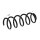 Suspension spring set front coil spring KYB IAM-Expertise for e.g. AUDI A4
