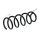 Suspension spring set front coil spring KYB IAM-Expertise for e.g. AUDI A4